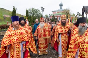 Божественная литургия в Свято-Алексиевском женском монастыре г. Саратова