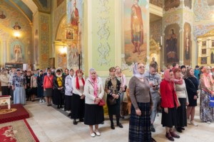 Состоялось соборное служение архиереев и духовенства Саратовской митрополии