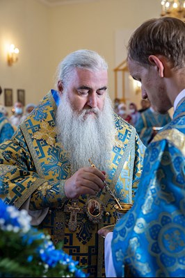 Всенощное бдение в храме в честь Казанской иконы Божией Матери р.п. Татищево