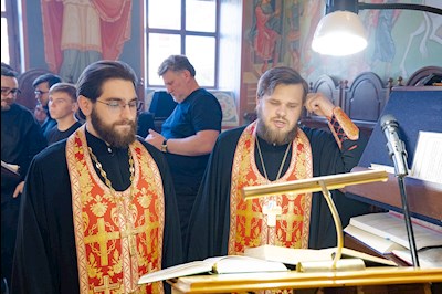 Митрополит Игнатий совершил всенощное бдение в Свято-Никольском мужском монастыре г. Саратова
