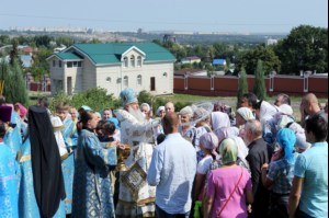 Божественная литургия в Свято-Алексиевском женском монастыре г. Саратова