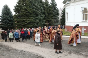 Божественная литургия в Спасо-Преображенском мужском монастыре г.Саратова