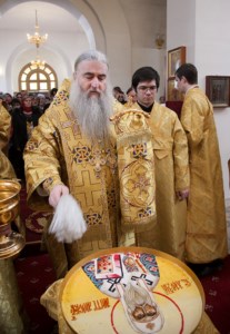 Божественная литургия в Свято-Алексиевском женском монастыре г. Саратова