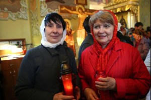 Пасхальная вечерня в храме Покрова Пресвятой Богородицы г.Саратова