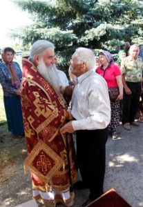 Божественная литургия в Вавиловом Доле