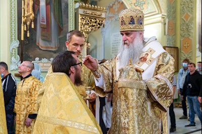 Всенощное бдение в храме Покрова Пресвятой Богородицы г. Саратова