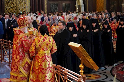 Митрополит Игнатий принял участие в Божественной литургии и торжествах в день тезоименитства Святейшего Патриарха Кирилла
