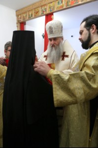 Божественная литургия и Великое освящение в Свято-Алексиевском женском монастыре г. Саратова
