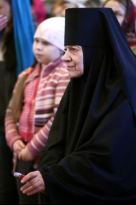 Божественная литургия на Архиерейском подворье — храме во имя преподобного Серафима Саровского г.Саратова