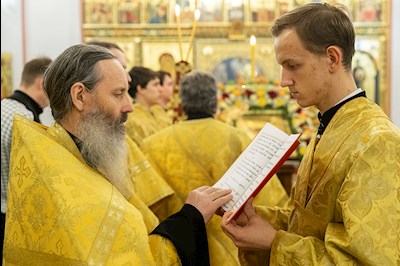 Всенощное бдение в Свято-Никольском мужском монастыре г. Саратова