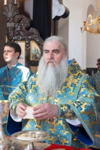 Божественная литургия в храме в честь иконы Божией Матери «Всех скорбящих Радость» г. Саратова