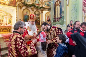 Состоялось соборное служение архиереев и духовенства Саратовской митрополии