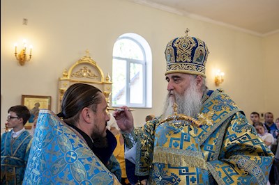 Всенощное бдение в храме в честь Казанской иконы Божией Матери р.п. Татищево