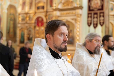 Митрополит Игнатий совершил отпевание клирика саратовского храма в честь иконы Божией Матери «Утоли моя печали» диакона Андрея Николаевцева