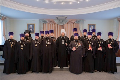 Состоялось ежегодное Епархиальное собрание духовенства