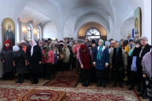 Божественная литургия в храме во имя святителя и чудотворца Николая р.п. Базарный Карабулак