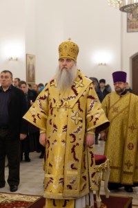 Великое освящение храма во имя святителя Спиридона Тримифунтского г. Саратова и первая Божественная литургия в новоосвященном храме