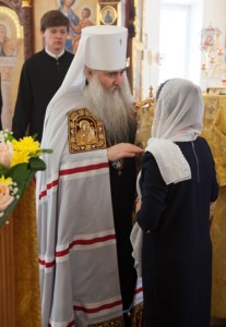 Божественная литургия в храме во имя святителя Николая Японского г. Саратова