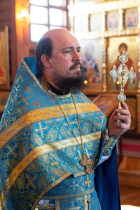 Божественная литургия в храме в честь Сретения Господня г.Саратова