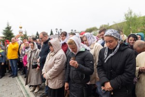 Божественная литургия в Свято-Алексиевском женском монастыре г. Саратова