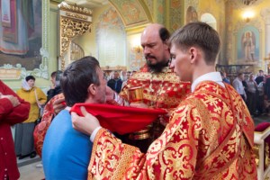 Состоялось соборное служение архиереев и духовенства Саратовской митрополии
