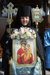 Божественная литургия в Свято-Алексиевском женском монастыре г. Саратова