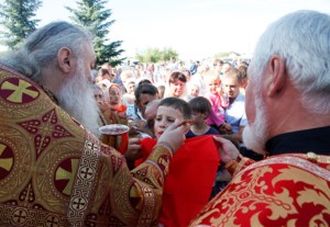 Божественная литургия в Вавиловом Доле