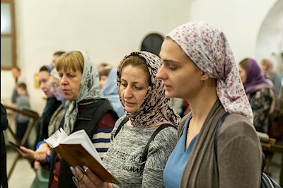 Всенощное бдение в Свято-Никольском мужском монастыре г. Саратова
