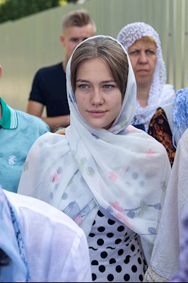 Божественная литургия в храме во имя святителя Митрофана, епископа Воронежского, г.Саратова