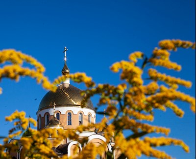 Божественная литургия в Свято-Алексиевском женском монастыре г. Саратова