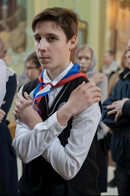 Митрополит Игнатий совершил Литургию Преждеосвященных Даров в Покровском соборе г. Саратова