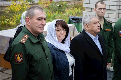 Митрополит Игнатий совершил Божественную литургию в храме святых мучениц Веры, Надежды, Любови и матери их Софии поселка Светлый