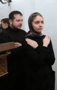 Божественная литургия и Великое освящение в Свято-Алексиевском женском монастыре г. Саратова