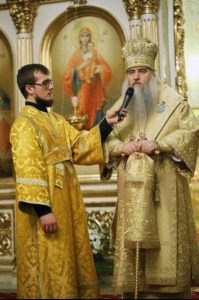 Великая Рождественская вечерня в храме в честь Покрова Пресвятой Богородицы г. Саратова