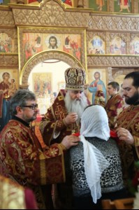 Великое освящение храма святых мучеников Адриана и Наталии г. Саратова и Божественная литургия в новоосвященном храме