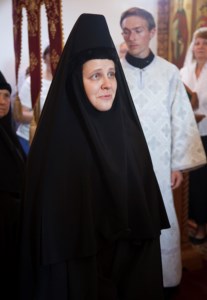 Божественная литургия в храме Преображения Господня Покровского женского монастыря г. Балашова