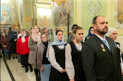 Всенощное бдение в Покровском храме г. Саратова