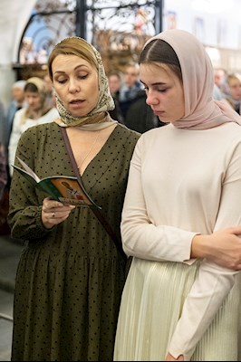 Всенощное бдение в Свято-Никольском мужском монастыре г. Саратова