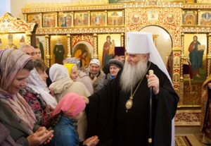 Митрополит Лонгин совершил Великое освящение храма во имя великомученицы Параскевы с. Благодатное Хвалынского района