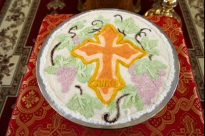 Божественная литургия в Спасо-Преображенском мужском монастыре г.Саратова