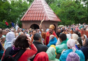 Божественная литургия в Вавиловом Доле