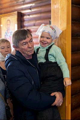 Великое освящение храма Казанской иконы Божией Матери г. Вольска и Божественная литургия в новоосвященном храме