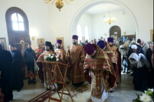 Великое освящение храма святых мучеников Адриана и Наталии г. Саратова и Божественная литургия в новоосвященном храме