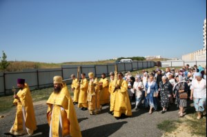 Божественная литургия в храме в честь Нерукотворного Образа Спасителя г. Саратова