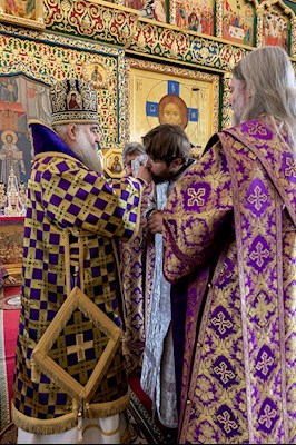 Божественная литургия в Свято-Никольском мужском монастыре г. Саратова