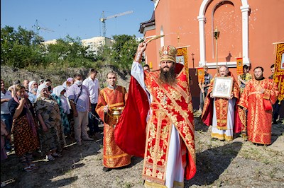 В Борисоглебском храме Саратова отметили престольный праздник