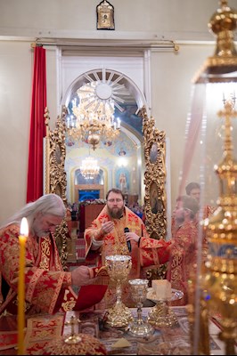 В Саратове встретили мощи святого великомученика Георгия Победоносца