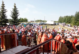 Завершился крестный ход Саратов – Вавилов Дол