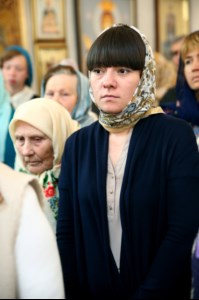 Божественная литургия в храме в честь Покрова Пресвятой Богородицы р.п. Новые Бурасы