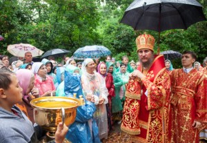 Божественная литургия в Вавиловом Доле